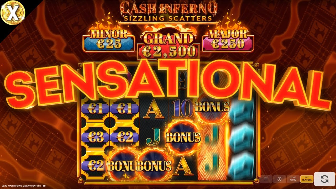 Cash Inferno: Sizzling Scatters Slot – A Must-Play Online Casino Game!